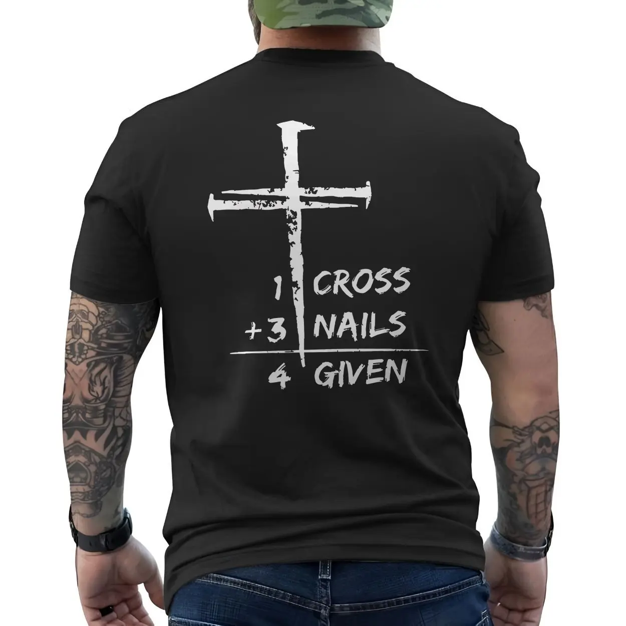 1 Cross 3 Nails 4 Given Christian T Shirt 6 1.jpg