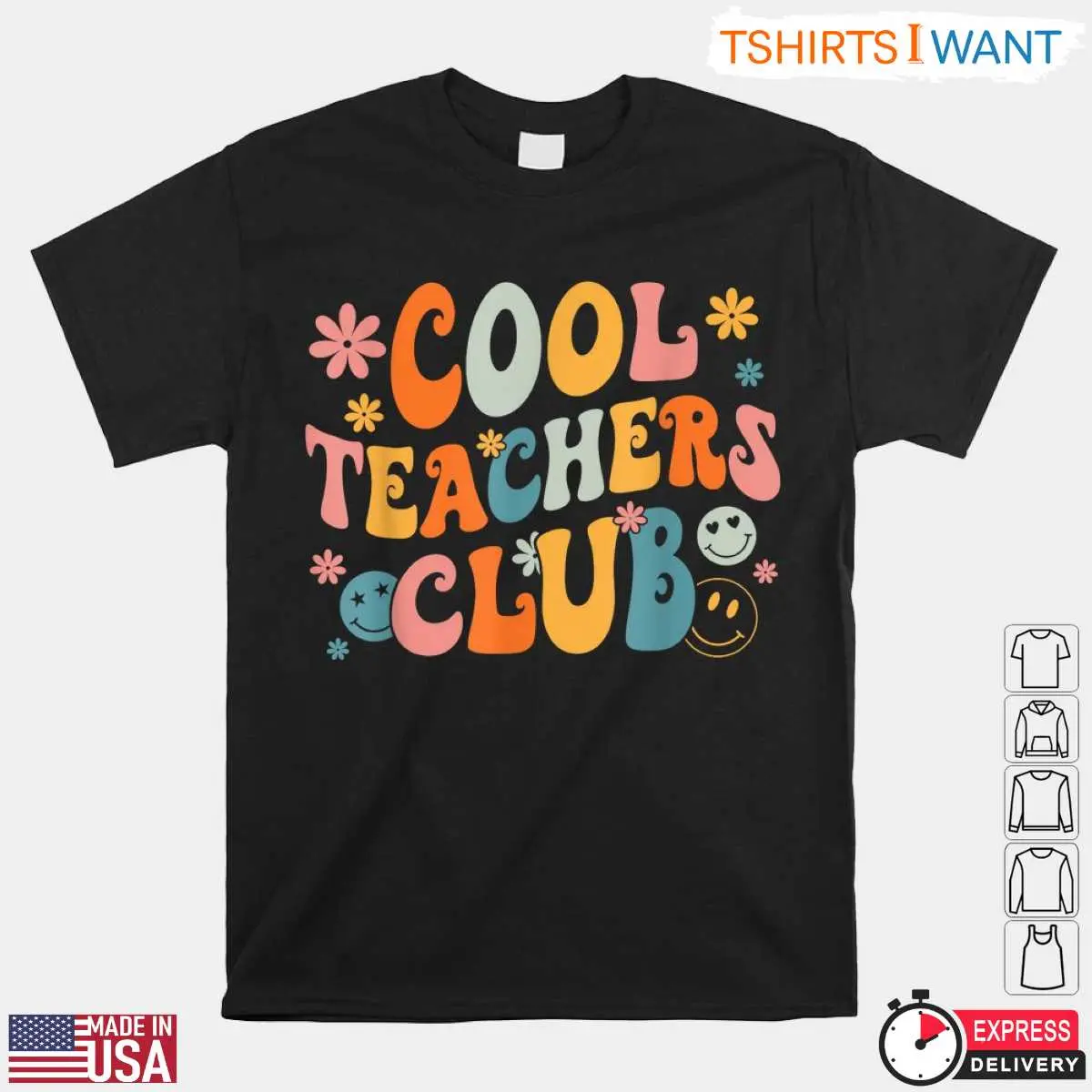 100 Day Teacher Outfit Groovy Back To School Teaching Shirt 1 1.jpg
