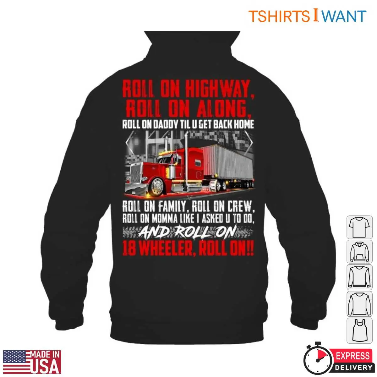 18 Wheeler Highway Family Pride Trucker Shirt 4 1.jpg