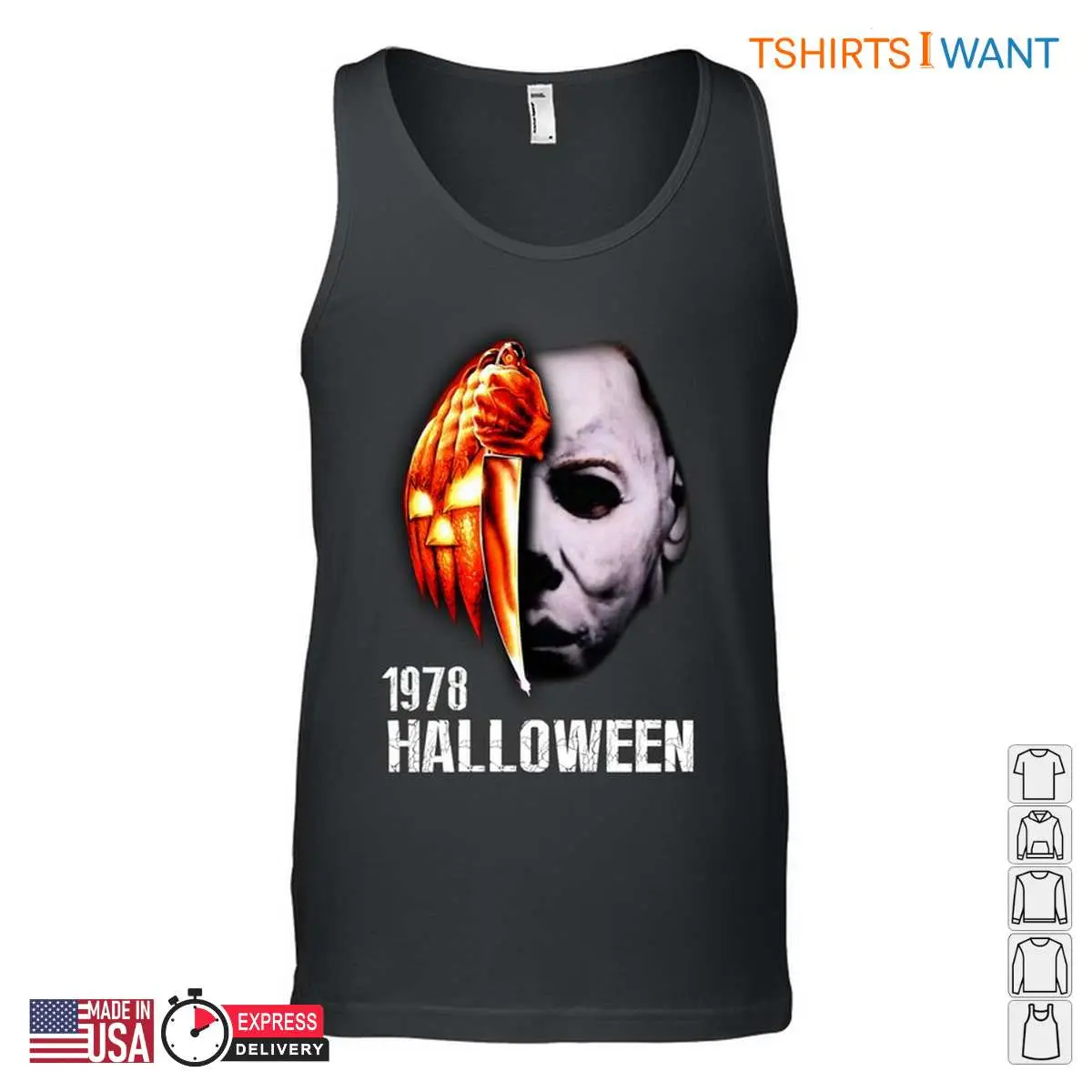 1978 Halloween T Shirt Michael Myers Classic Tee 4 1.jpg