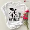 1st Grade Teacher Shirt with Apple Design 4 1st Grade Teacher Shirt with Apple Design 1 1.jpg