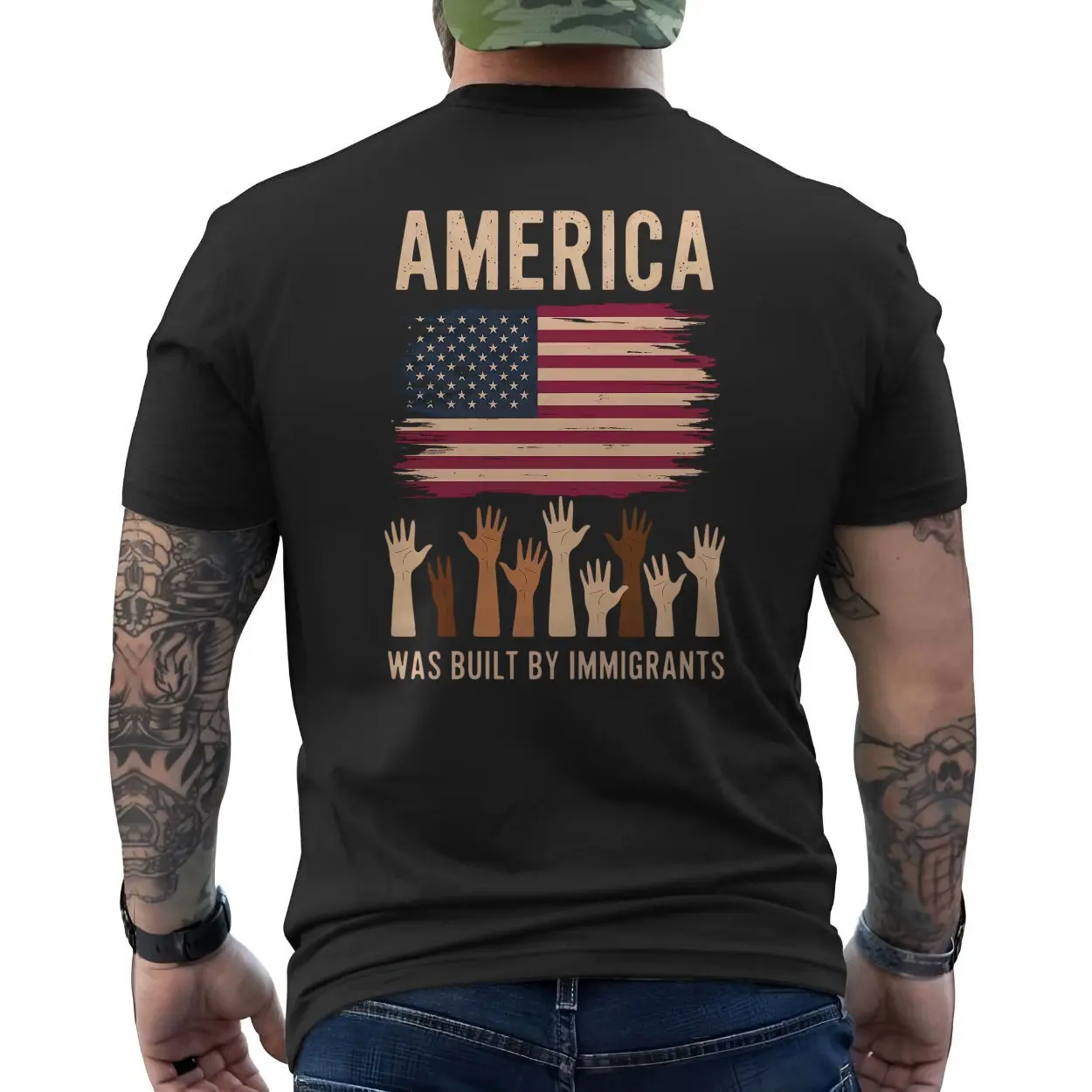 America Was Built By Immigrants Equality Diversity T Shirt 6 1.jpg