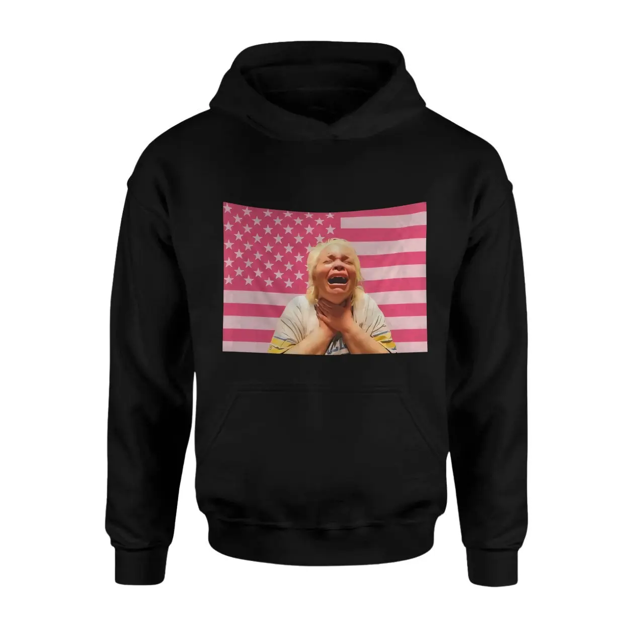 America in Distress Crying Screaming USA Flag Graphic T Shirt 2 1.jpg