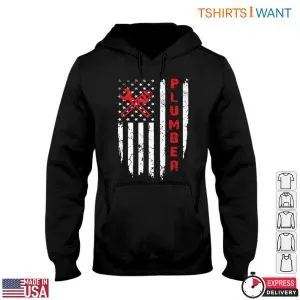 American Plumbing T-Shirt: Plumber Wrench & Flag Design 9 American Plumbing T Shirt Plumber Wrench Flag Design 4 1.jpg