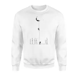 Astronauts Climbing to the Moon Space Art Graphic T-Shirt 9 Astronauts Climbing to the Moon Space Art Graphic T Shirt 3 1.jpg