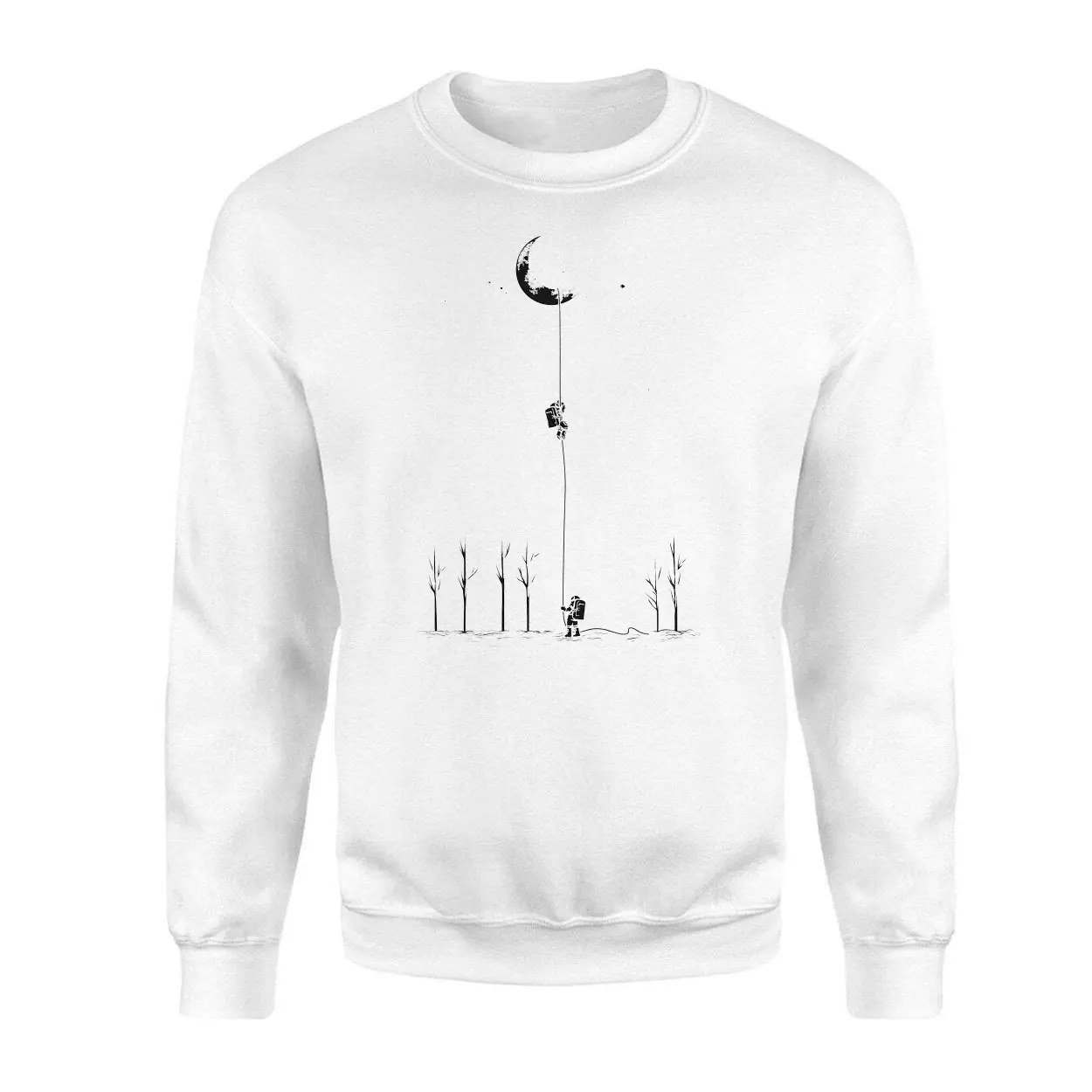 Astronauts Climbing to the Moon Space Art Graphic T-Shirt 3 Astronauts Climbing to the Moon Space Art Graphic T Shirt 3 1.jpg