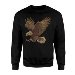 Bald Eagle Patriotic Wildlife Graphic T Shirt 3 1.jpg