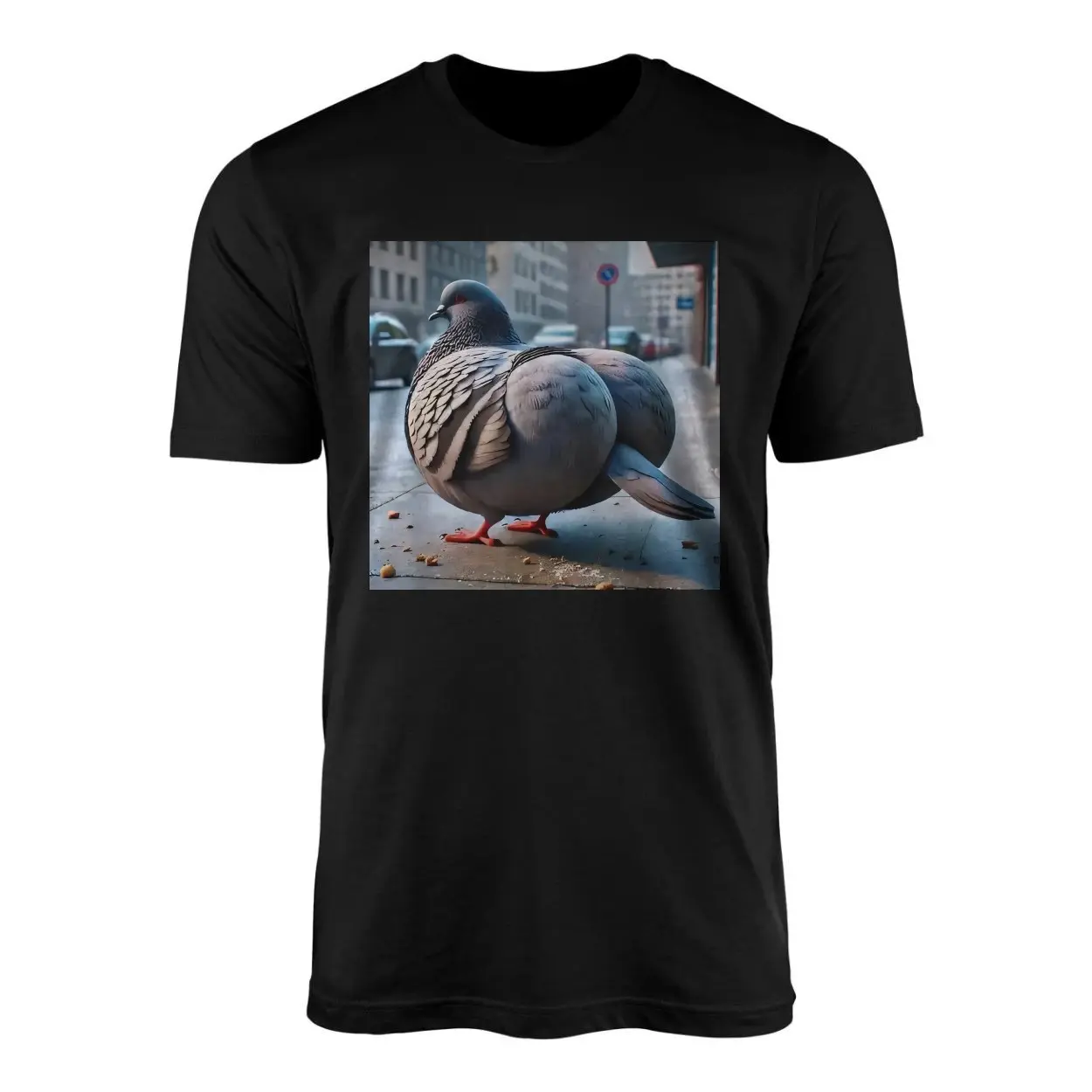 Big Funny Fat Pigeon Meme Graphic T Shirt 1 1.jpg
