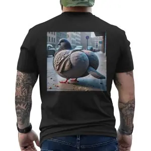 Big Funny Fat Pigeon Meme Graphic T-Shirt 12 Big Funny Fat Pigeon Meme Graphic T Shirt 6 1.jpg