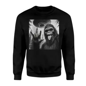 Bigfoot UFO Alien Abduction Funny Cryptid Graphic T-Shirt 9 Bigfoot UFO Alien Abduction Funny Cryptid Graphic T Shirt 3 1.jpg