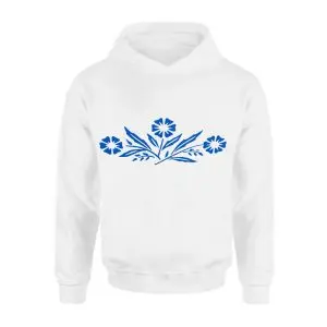 Blue Wildflower Botanical Floral T-Shirt 8 Blue Wildflower Botanical Floral T Shirt 2