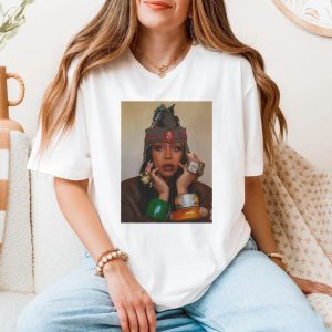 Bohemian Style Artistic Portrait Graphic T Shirt 5 1 1.jpg