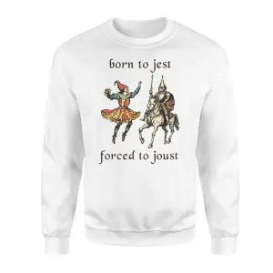Born To Jest Forced To Joust Funny Medieval T-Shirt 9 Born To Jest Forced To Joust Funny Medieval T Shirt 3 1.jpg