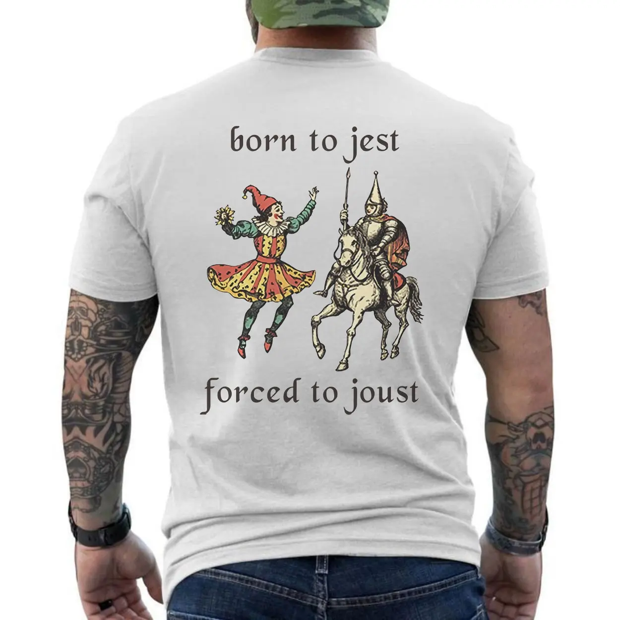 Born To Jest Forced To Joust Funny Medieval T Shirt 6 1.jpg