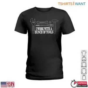 Bunch Of Tools T-Shirt: Plumbing Tools For Professionals 7 Bunch Of Tools T Shirt Plumbing Tools For Professionals 2 1.jpg