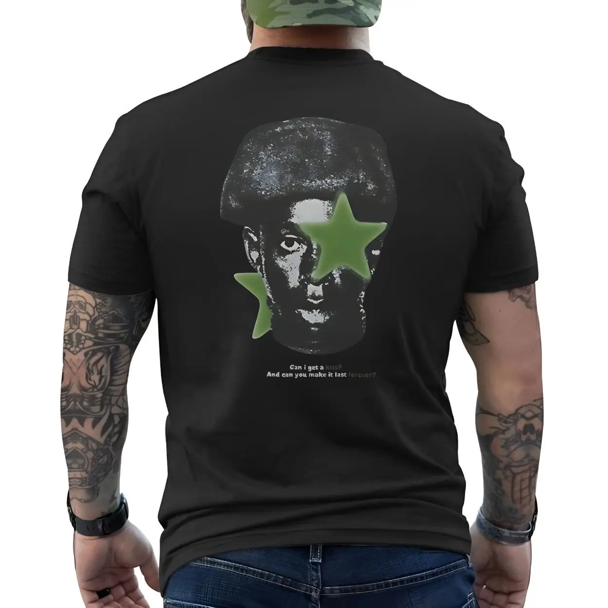 Can I Get A Kiss Star Face Aesthetic Music T Shirt 6 1.jpg
