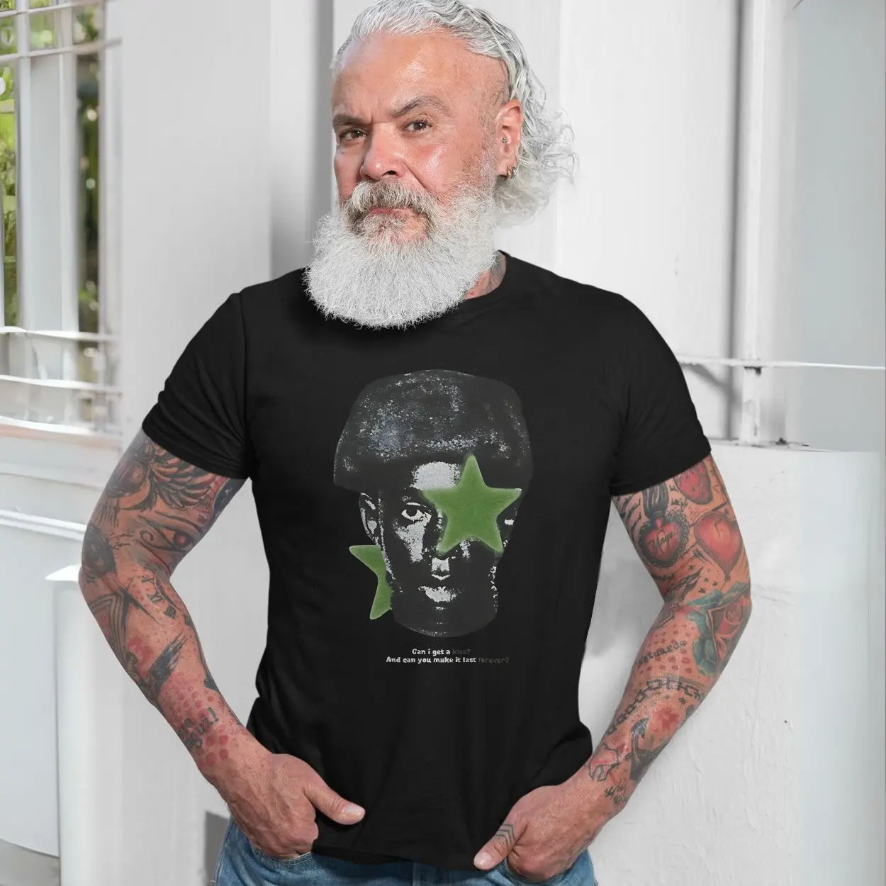 Can I Get A Kiss Star Face Aesthetic Music T Shirt 7 1.jpg