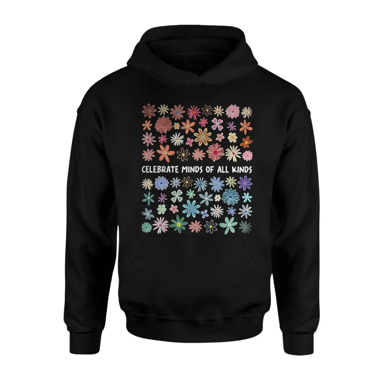 Celebrate Minds of All Kinds Flower Graphic T-Shirt 2 Celebrate Minds of All Kinds Flower Graphic T Shirt 2 1.jpg