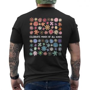 Celebrate Minds of All Kinds Flower Graphic T Shirt 6 1.jpg