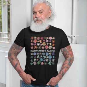 Celebrate Minds of All Kinds Flower Graphic T Shirt 7 1.jpg
