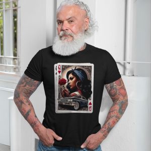 Chola Queen of Hearts T Shirt Latina Lowrider Chicano Art Gift 7 1.jpg