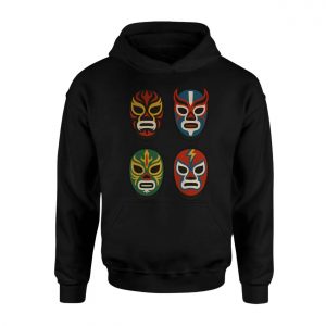 Colorful Lucha Libre Mexican Wrestling Mask T Shirt 2 1.jpg