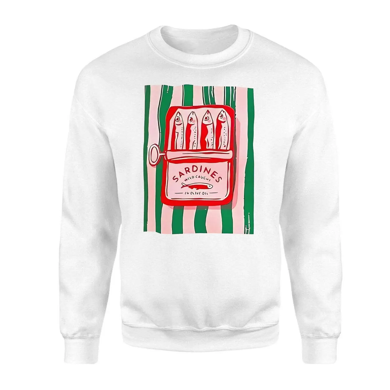 Colorful Sardines Tin Fish Illustration Graphic T Shirt 3 1.jpg