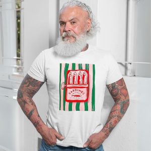 Colorful Sardines Tin Fish Illustration Graphic T Shirt 7 1.jpg