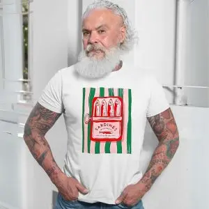 Colorful Sardines Tin Fish Illustration Graphic T-Shirt 13 Colorful Sardines Tin Fish Illustration Graphic T Shirt 7 1.jpg