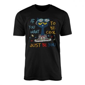 Cool Cat Be Yourself Motivational T Shirt 1 1.jpg