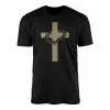 Cross with Crown of Thorns Christian Faith Graphic T-Shirt 14 Cross Chain Symbolic Graphic T Shirt 1 1.jpg