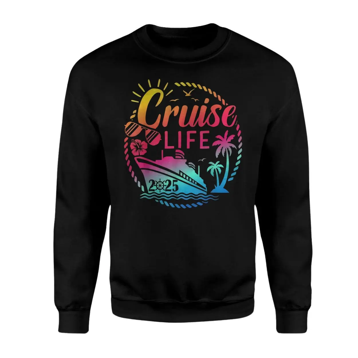 Cruise Life 2025 Vacation Travel Graphic T-Shirt 3 Cruise Life 2025 Vacation Travel Graphic T Shirt 3 1.jpg