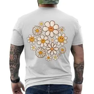 Cute Hippie Smiley Face Daisy Flowers T-Shirt 12 Cute Hippie Smiley Face Daisy Flowers T Shirt 6 1.jpg
