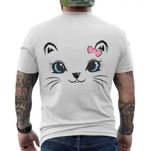 Cute Kawaii Kitty Cat Face with Pink Bow T-Shirt 12 Cute Kawaii Kitty Cat Face with Pink Bow T Shirt 6 1.jpg