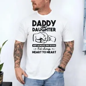 Daddy and Daughter Heart to Heart Graphic T-Shirt 10 Daddy and Daughter Heart to Heart Graphic T Shirt 4 2 1.jpg