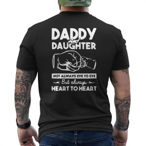 Daddy and Daughter Heart to Heart Graphic T Shirt 6 1.jpg