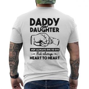 Daddy and Daughter Heart to Heart Graphic T Shirt 6 2 1.jpg