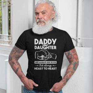 Daddy and Daughter Heart to Heart Graphic T Shirt 7 1.jpg