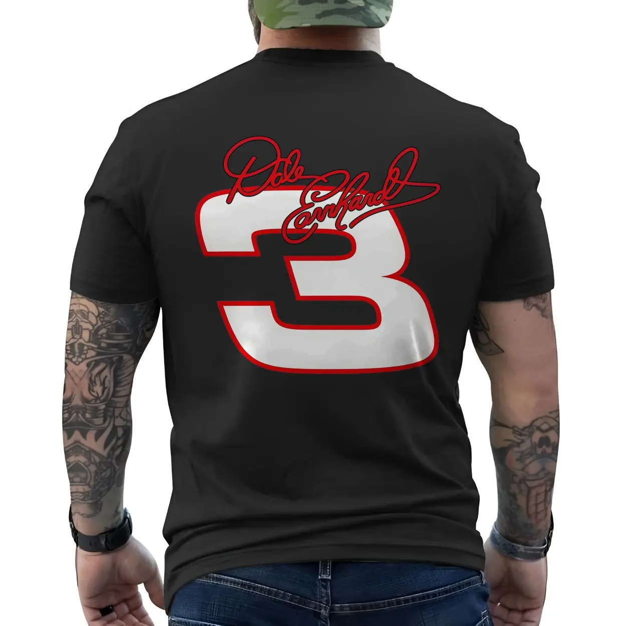 Dale Earnhardt Number 3 NASCAR Racing Fan T-Shirt 6 Dale Earnhardt Number 3 NASCAR Racing Fan T Shirt 6 1.jpg
