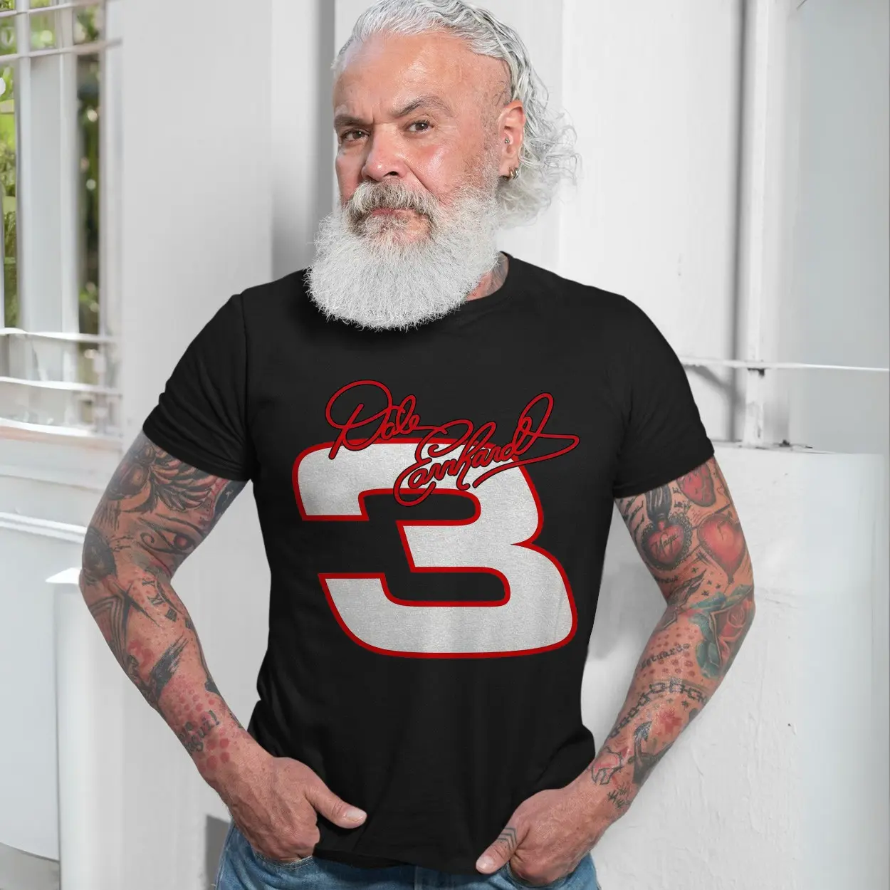 Dale Earnhardt Number 3 NASCAR Racing Fan T-Shirt 7 Dale Earnhardt Number 3 NASCAR Racing Fan T Shirt 7 1.jpg
