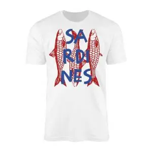 Delicious Sardines Fish Graphic T-Shirt