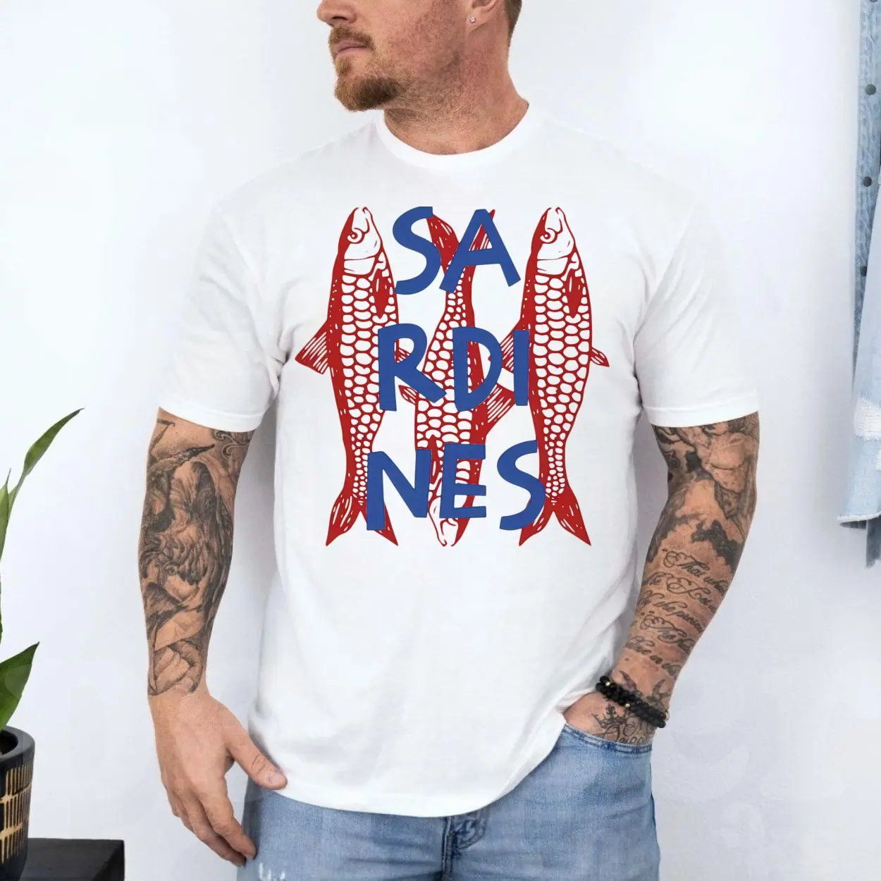 Delicious Sardines Fish Graphic T Shirt 4 1.jpg
