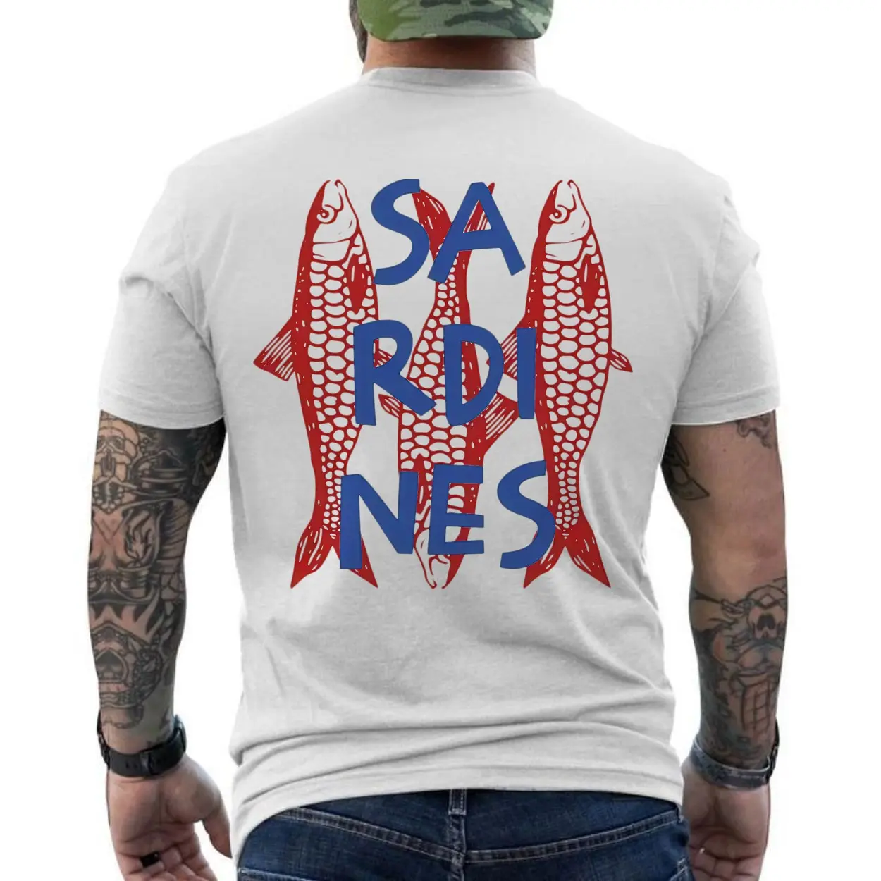 Delicious Sardines Fish Graphic T Shirt 6 1.jpg