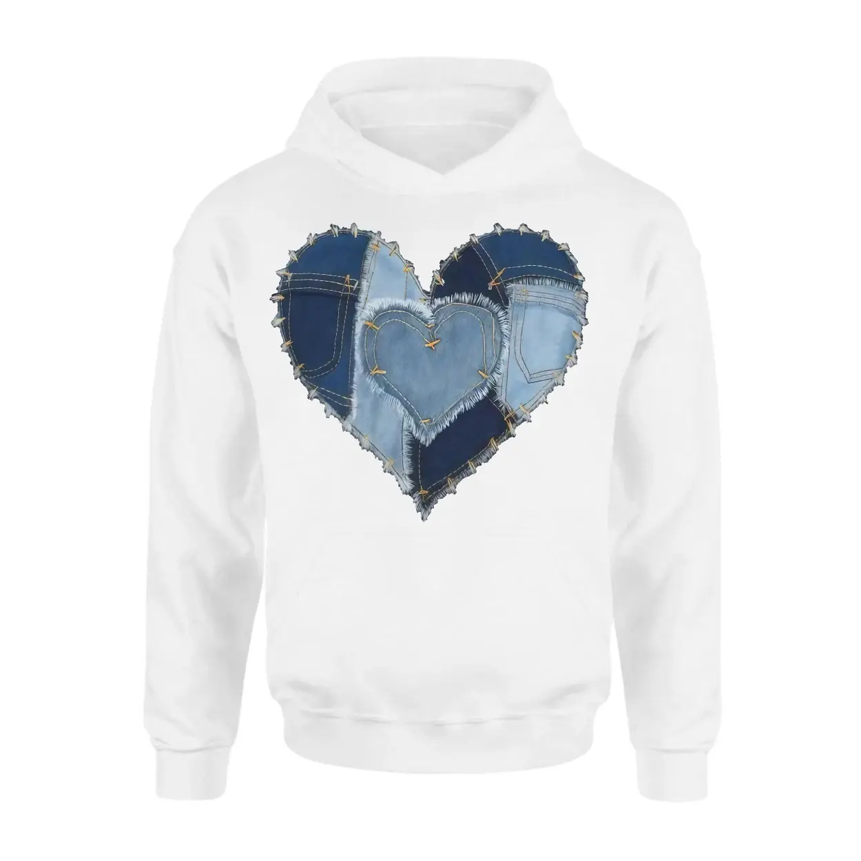 Denim Patchwork Heart Graphic T-Shirt 2 Denim Patchwork Heart Graphic T Shirt 2 1 1.jpg