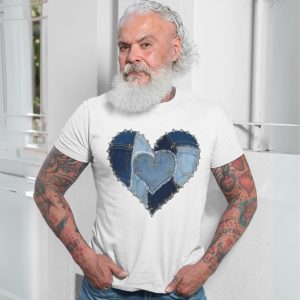 Denim Patchwork Heart Graphic T Shirt 7 1 1.jpg