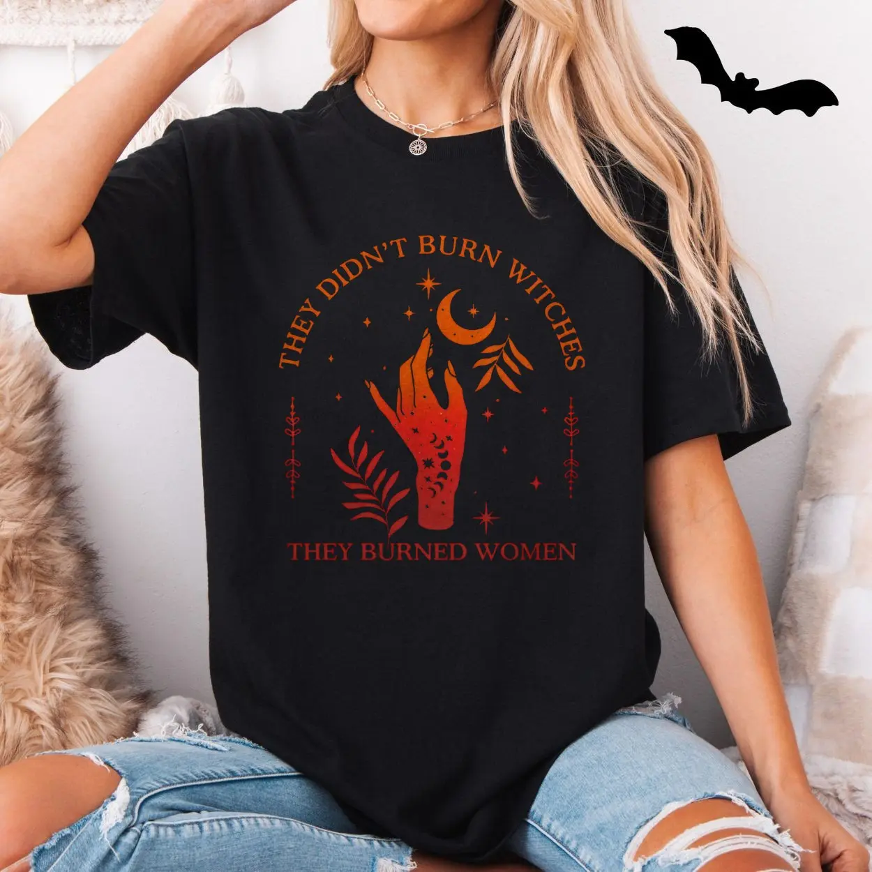 Empowered Feminist Witchcraft Graphic T-Shirt 5 Empowered Feminist Witchcraft Graphic T Shirt 5 1.jpg