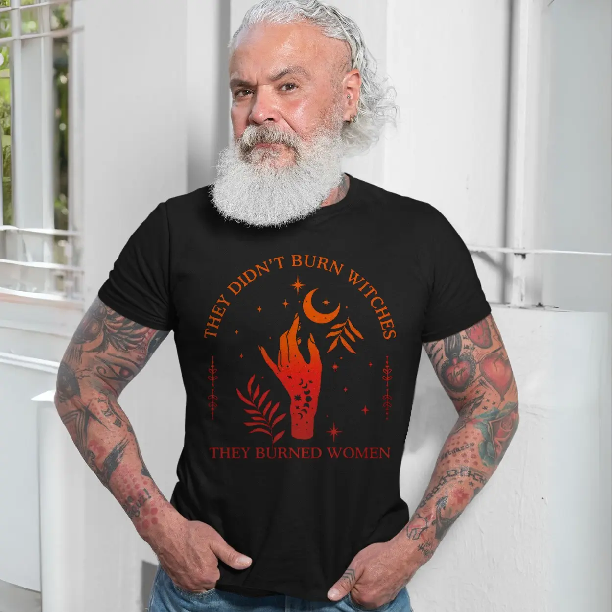 Empowered Feminist Witchcraft Graphic T-Shirt 7 Empowered Feminist Witchcraft Graphic T Shirt 7 1.jpg