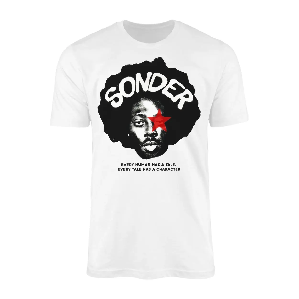 Every Human Has a Tale Sonder Quote Afro Art Graphic Tee 1 Every Human Has a Tale Sonder Quote Afro Art Graphic Tee 1 1.jpg