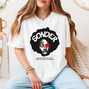Every Human Has a Tale Sonder Quote Afro Art Graphic Tee 5 1.jpg