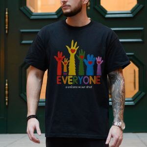 Everyone Is Welcome On Our Street Diverse T Shirt 4 1.jpg